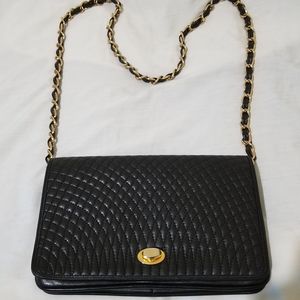 Authentic Bally Black Crossbody Purse